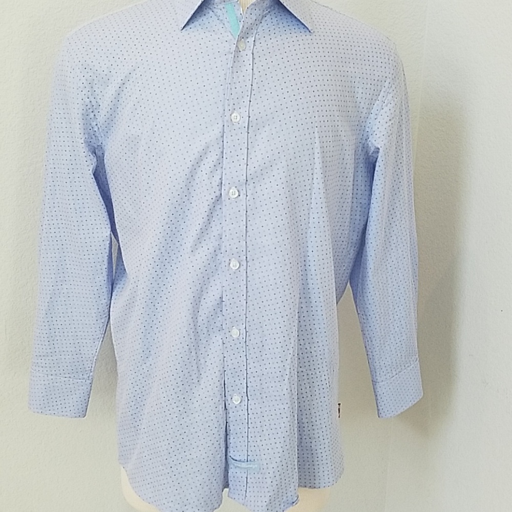 English Laundry Blue Dress Shirt 16 1/2, 32/33